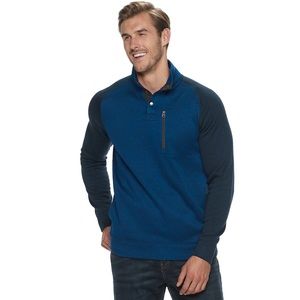 Men’s Sonoma Supersoft fleece sweater.